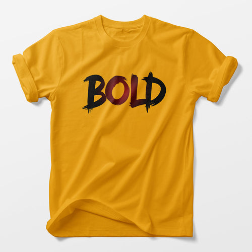 Bold T-shirt - Men