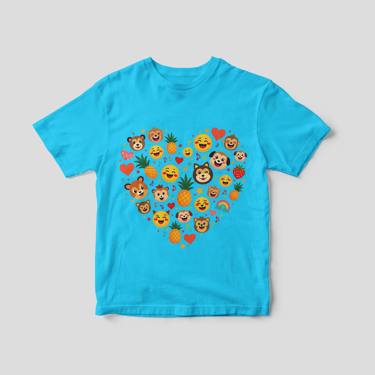 Emoji Love T-Shirt - Kids