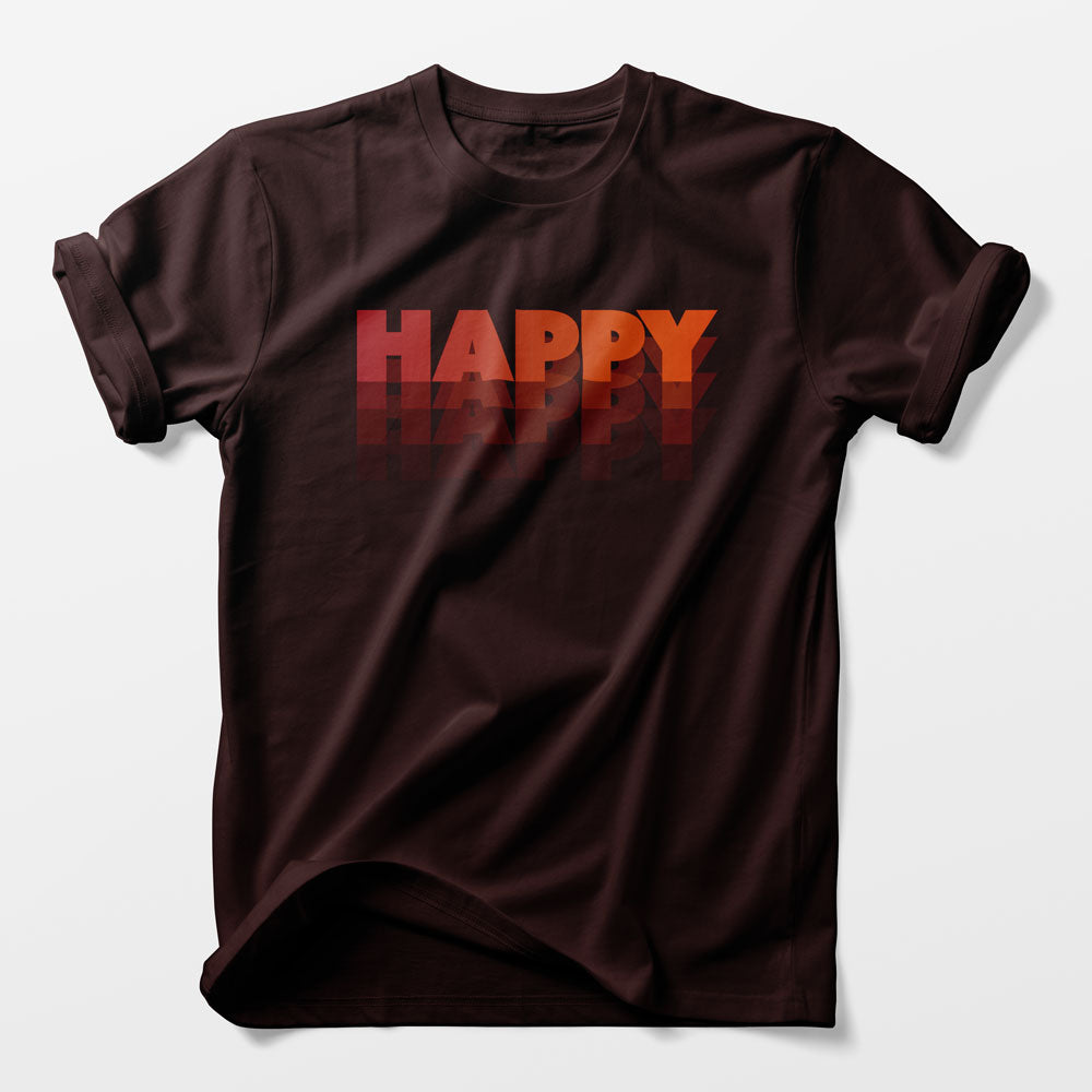 Happy - Unisex Classic Crew T-Shirt