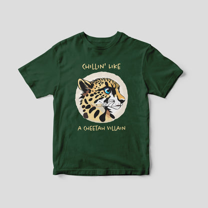 A Cheetah Villain T-Shirt - Kids