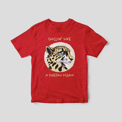 A Cheetah Villain T-Shirt - Kids