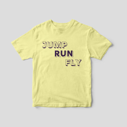 Jump Run Fly T-Shirt - Kids