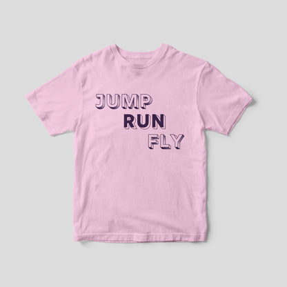 Jump Run Fly T-Shirt - Kids