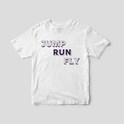 Jump Run Fly T-Shirt - Kids