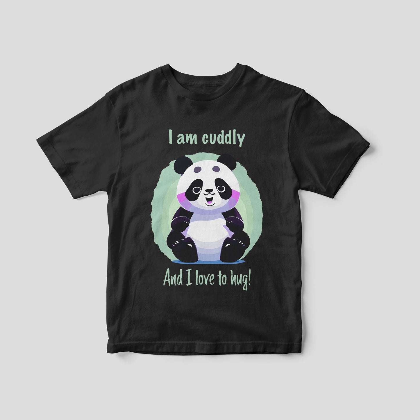 I am Cuddly Panda T-Shirt - Kids