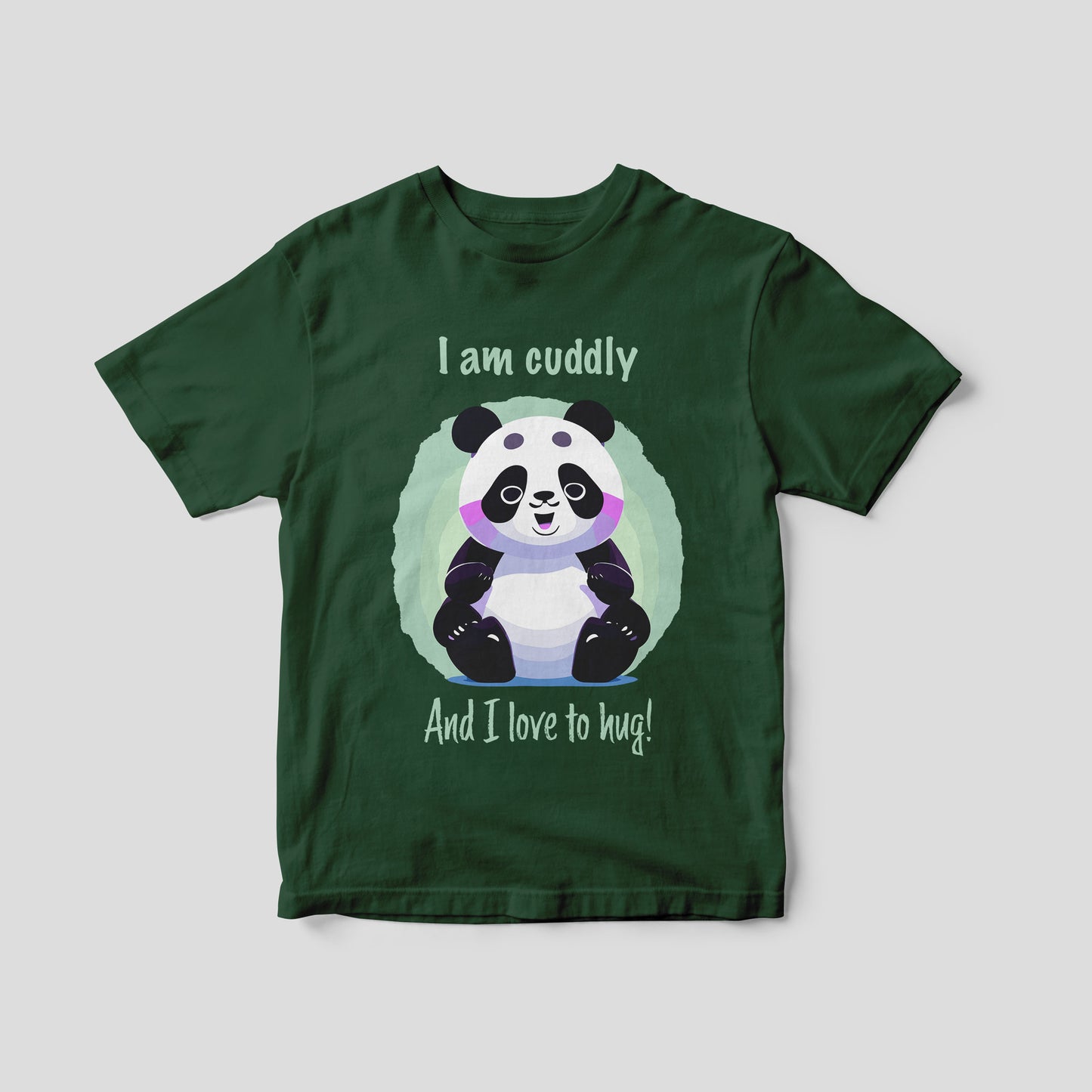 I am Cuddly Panda T-Shirt - Kids